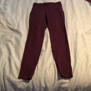 Purple Leggings with Pockets